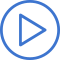 play icon mblue